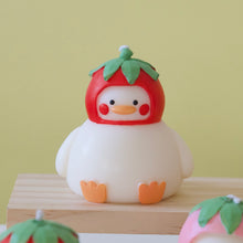 Load image into Gallery viewer, Duck with Strawberry Hat