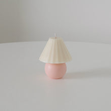 Load image into Gallery viewer, pastel light pink lamp shaped candles