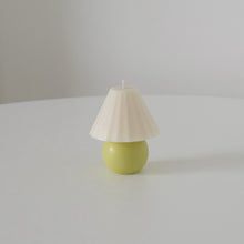 Load image into Gallery viewer, pastel olive green lamp shaped candles
