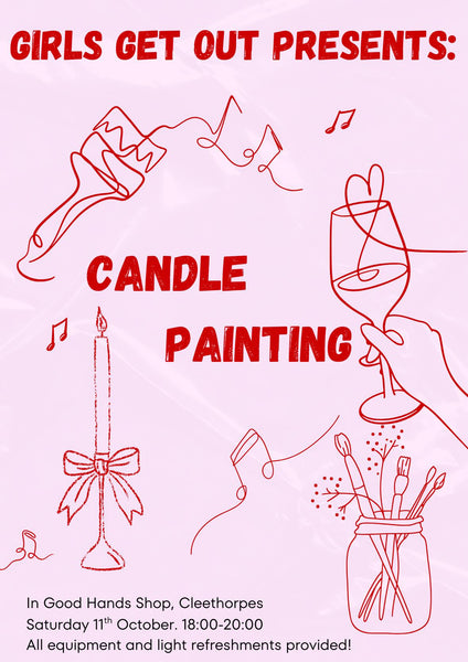 Candle Painting Workshop - 11th October at In Good Hands