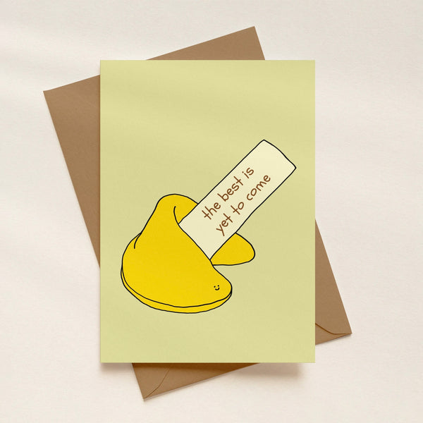 The Best is Yet to Come Card