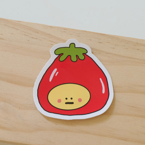 Tomato Face Sticker