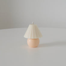 Load image into Gallery viewer, Subtle blush lamp shaped candle home decor
